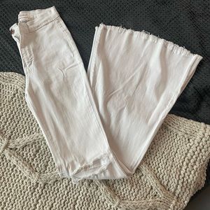 White bell bottoms